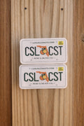 CSL CST FL License Plate Sticker